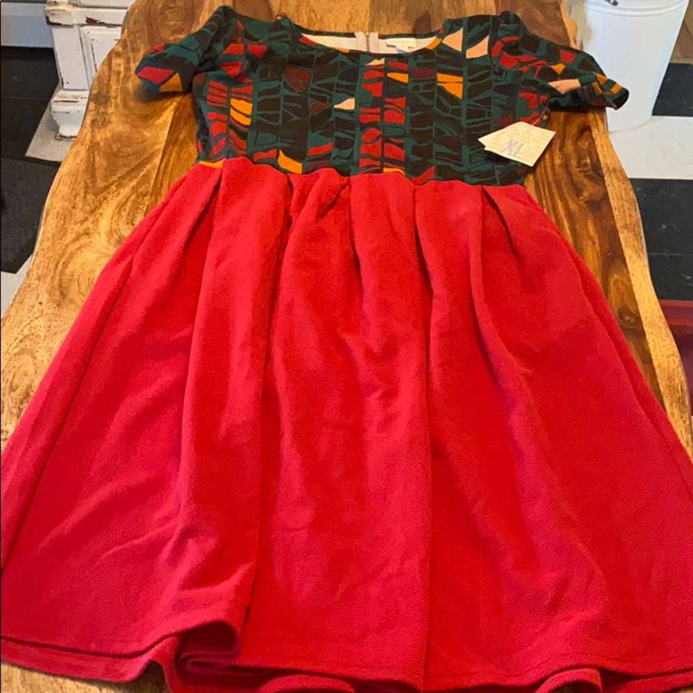Lularoe AMELIA midi w/ pockets NWT